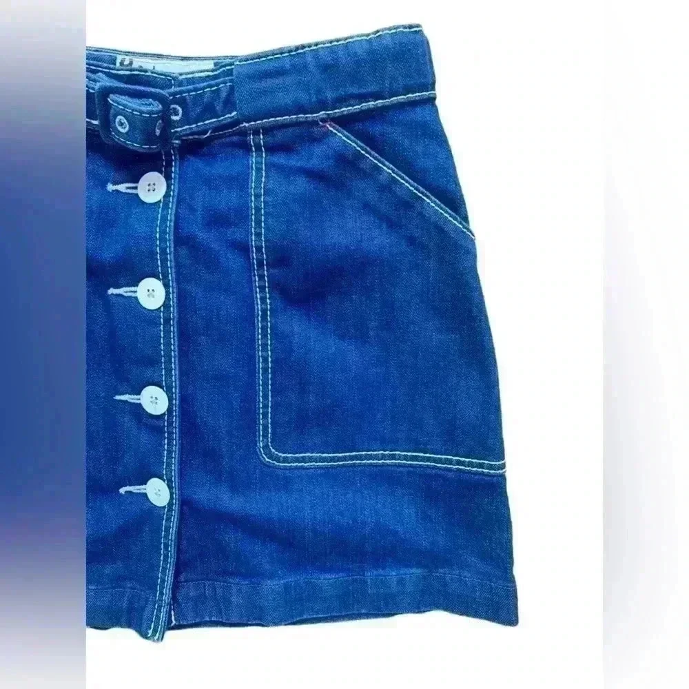 Boutique by Jaeger Denim Mini Skirt Size 8